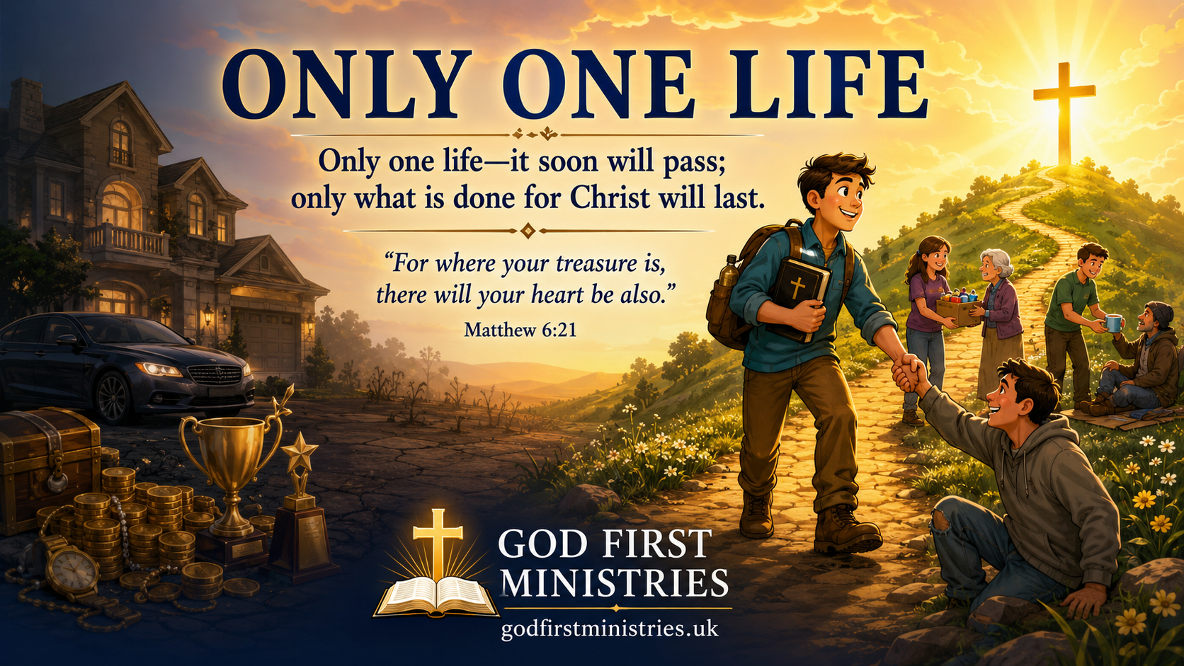 Poem-Only One Life Soon be Past